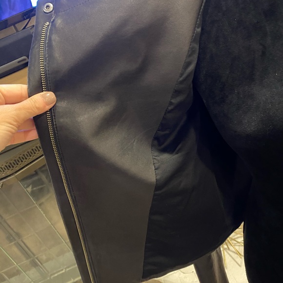 Black Theory Phelan New Ford Leather Jacket, Large - Picture 14 of 15